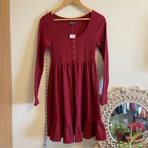 NWT Wild Fable Maroon Dress